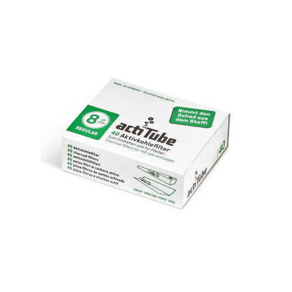 ActiTube Aktivkohlefilter 8 Mm 40er Pack 4 ActiTube Aktivkohlefilter 8 Mm 40er Pack - Image 2
