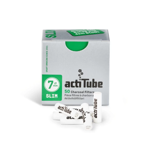 ActiTube Aktivkohlefilter - Slim 50er Pack 3 ActiTube Aktivkohlefilter - Slim 50er Pack