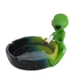 Alien Aschenbecher Grün