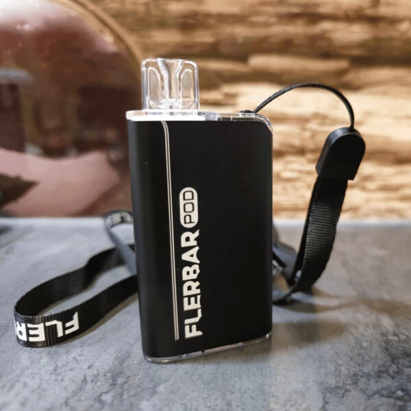 Basisgerät Für Flerbar Pod Vape-System (600mAh) Blau 6 Basisgerät Für Flerbar Pod Vape-System (600mAh) Blau – Bild 4