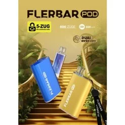 Basisgerät Für Flerbar Pod Vape-System (600mAh) Grau 7 Basisgerät Für Flerbar Pod Vape-System (600mAh) Grau -Vape Verkauf basisgeraet fuer flerbar pod vape system 600mah grau3