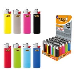 BIC Feuerzeug: Reibrad Mini Farb-Mix J25 - 50er Display