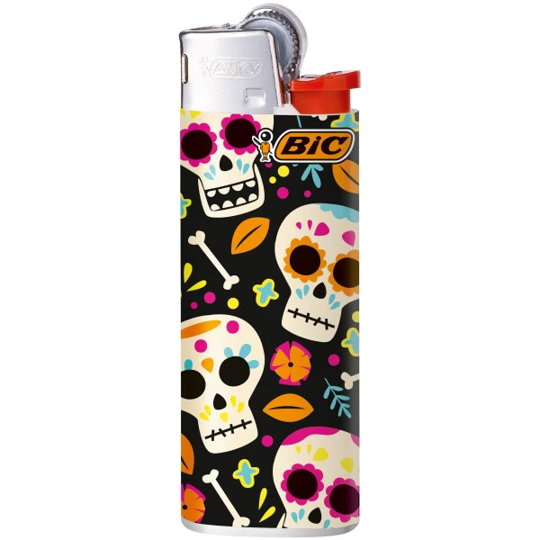 BIC Mini Feuerzeuge Skulls 8er Set - BIC J25 Mit Reibrad 4 BIC Mini Feuerzeuge Skulls 8er Set - BIC J25 Mit Reibrad - Image 2