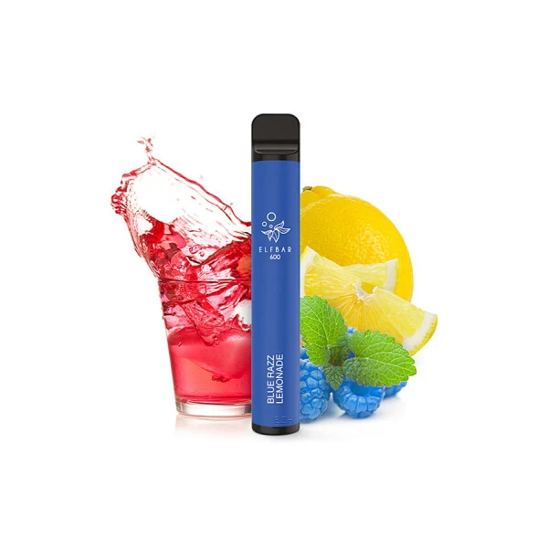 Blue Razz Lemonade - ELF BAR 600 Vape / Einweg E Zigarette / E Shisha 20mg/ml 3 Blue Razz Lemonade - ELF BAR 600 Vape / Einweg E Zigarette / E Shisha 20mg/ml