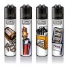Clipper Feuerzeuge 4er Set: Abstrakt -Vape Verkauf clipper 4er set abstrakt