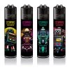 Clipper Feuerzeuge 4er Set: Retro Wave Robots -Vape Verkauf clipper 4er set retro wave robots