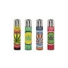 Clipper Feuerzeuge 4er Set: Weed Circles