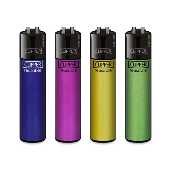 Clipper® Feuerzeuge 4er Set: Crystal #9 3 Clipper® Feuerzeuge 4er Set: Crystal #9