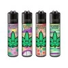 Clipper Feuerzeug 4er Set Happy Leaf -Vape Verkauf clipper feuerzeuge nordisch 4