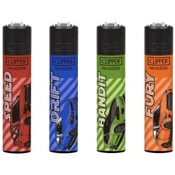 Clipper® Feuerzeuge 4er Set: Tuning