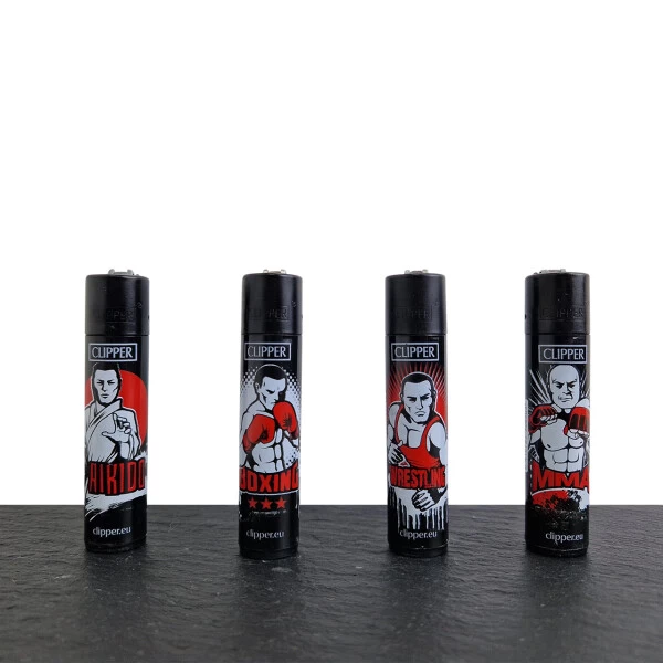 Clipper Feuerzeuge - 4er Set: Fight Club #2 4 Clipper Feuerzeuge - 4er Set: Fight Club #2 – Bild 2