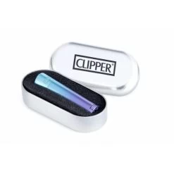 Clipper Metall Feuerzeug: Blue Gradient -Vape Verkauf clipper metall blue gradient3