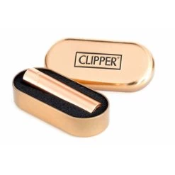 Clipper Metall Feuerzeug: Rose Gold - Matt -Vape Verkauf clipper metall gold matt3