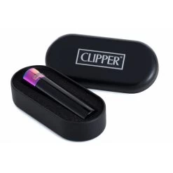 Clipper Metall Feuerzeug: Northern Lights -Vape Verkauf clipper metall iconic gradient blau3