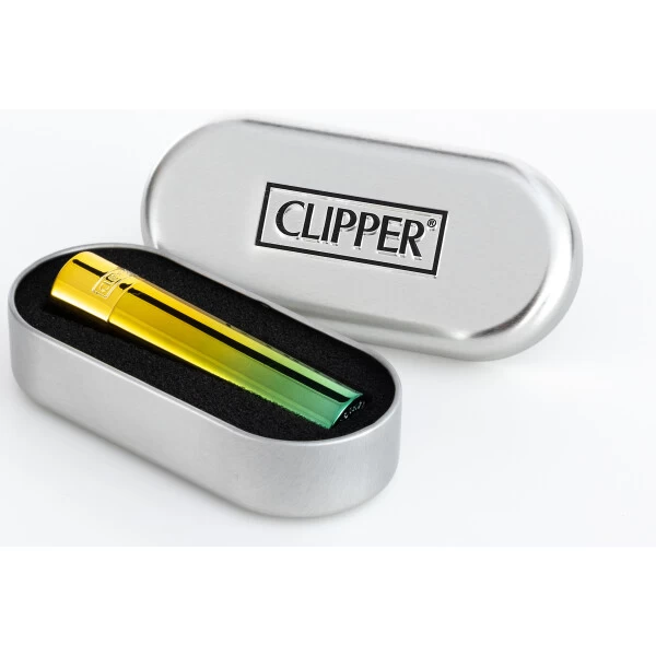 Clipper Metall Feuerzeug: Green Icy 5 Clipper Metall Feuerzeug: Green Icy – Bild 3