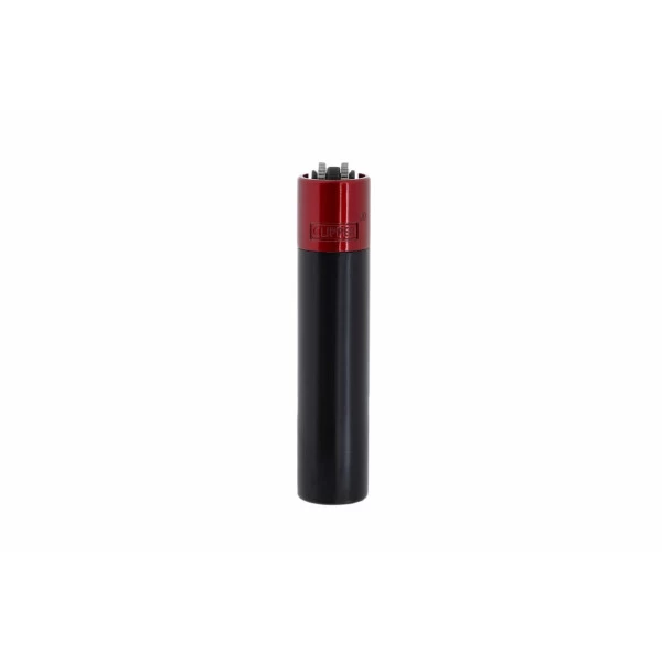 Clipper Metall Feuerzeug: Lava V1 (Schwarz Rot) 5 Clipper Metall Feuerzeug: Lava V1 (Schwarz Rot) – Bild 3