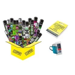 Clipper Feuerzeuge Weed Mix 10er + Clipper 9 Feuersteine 8 Clipper Feuerzeuge Weed Mix 10er + Clipper 9 Feuersteine -Vape Verkauf clipper weed mix 10er5