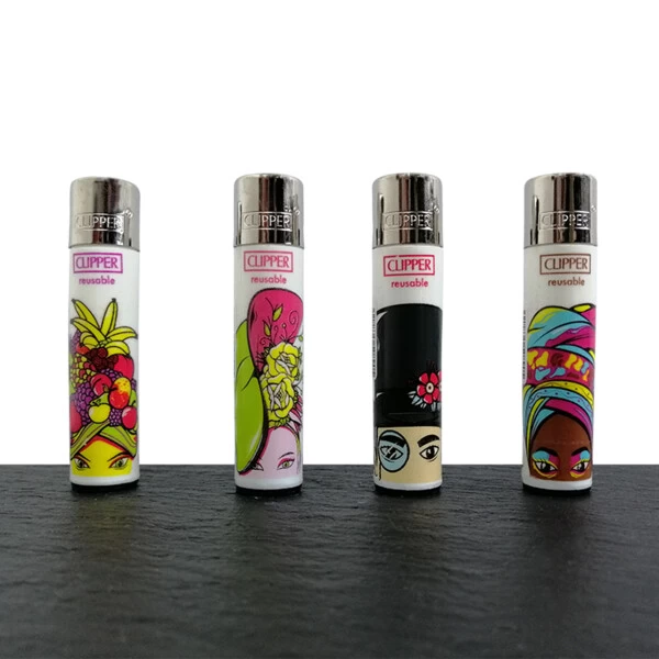 Clipper Feuerzeuge - 4er Set: Crazy Hats 4 Clipper Feuerzeuge - 4er Set: Crazy Hats – Bild 2