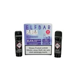 Elfbar ELFA Pod Vape 20 Mg/ml (2 Stück) Blueberry