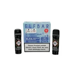 Elfbar ELFA Pod Vape 20 Mg/ml (2 Stück) Blueberry Sour Raspberry