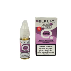Elfbar Elfliq - Grape (Traube), 10 Ml Liquid 20 Mg/ml