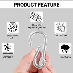 Feuerwehr Karabinerhaken 5 Stück, 70x7 -Vape Verkauf feuerwehr karabinerhaken 5 stueck 70x75 1