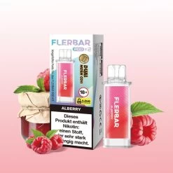 Flerbar Pod Vape 20 Mg/ml (2 Stück) Alberry
