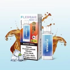 Flerbar Pod Vape 20 Mg/ml (2 Stück) Bloody Bull