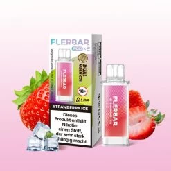 Flerbar Pod Vape 20 Mg/ml (2 Stück) Strawberry Ice