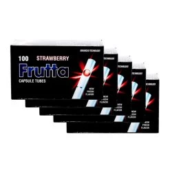 Frutta Click Hülsen - Filterhülsen Mit Geschmack: Strawberry (Erdbeere), 500 Hülsen