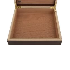Humidor Rotbraun 23x21,5x6cm -Vape Verkauf gastrohumidor rotbraun 1befeuchter3