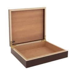 Humidor Rotbraun 23x21,5x6cm -Vape Verkauf gastrohumidor rotbraun 1befeuchter4