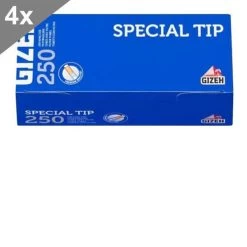 Gizeh Special Tip, 250 Hülsen, 4er Gebinde
