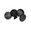 OCB Metall Grinder 4-teilig, 50 Mm, Schwarz -Vape Verkauf grinder 3tlg metall schwarz