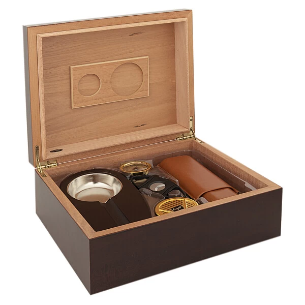 Humidor Set Rotbraun 26x22x11cm 6 Humidor Set Rotbraun 26x22x11cm – Bild 4