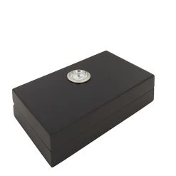 Humidor Schwarz Matt 19,8x10,9x4,3 Cm