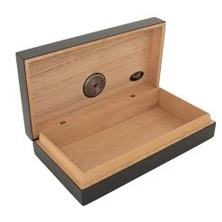 Humidor Schwarz Matt 19,8x10,9x4,3 Cm -Vape Verkauf humidor schwarz matt schwamm5