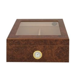 Gastrohumidor Wurzelholz Dekor,26x22x11cm