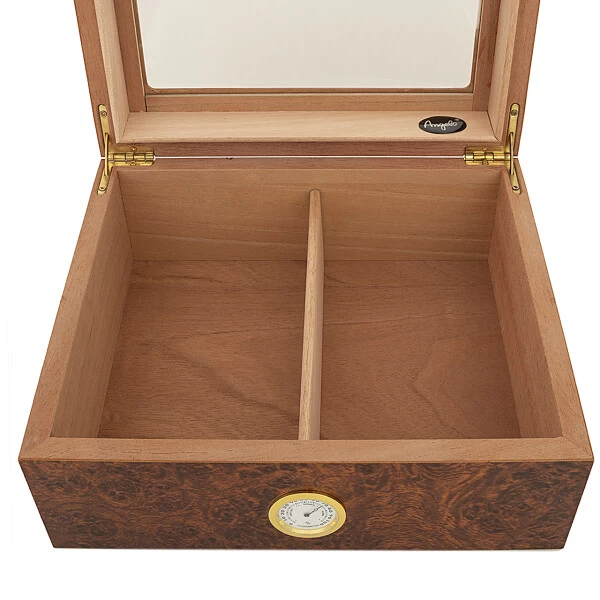 Gastrohumidor Wurzelholz Dekor,26x22x11cm 5 Gastrohumidor Wurzelholz Dekor,26x22x11cm – Bild 3