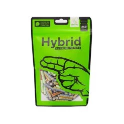 Hybrid Filter Supreme Aus Zellstoff/Aktivkohle, Bunt, Ø 6,4mm, Beutel 250 Stück