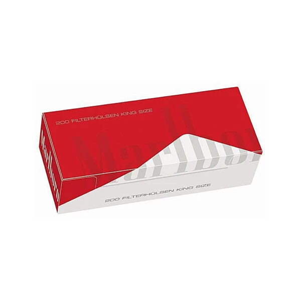 Marlboro Red King Size, 200 Hülsen, 5er Gebinde 3 Marlboro Red King Size, 200 Hülsen, 5er Gebinde