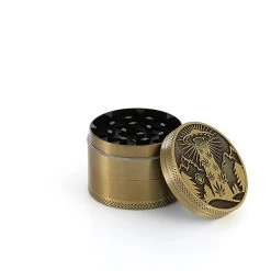Metal Grinder 4-teilig, 50 Mm, 420 Ufo Gold