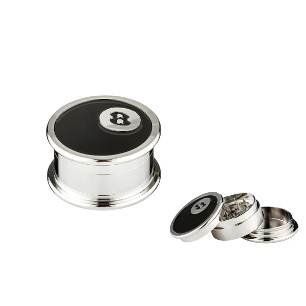 Metall Grinder 3-teilig, 52 Mm, Billiardkugel 3 Metall Grinder 3-teilig, 52 Mm, Billiardkugel