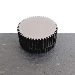 Metall Grinder 3-teilig, 55 Mm, Zahnrad Schwarz