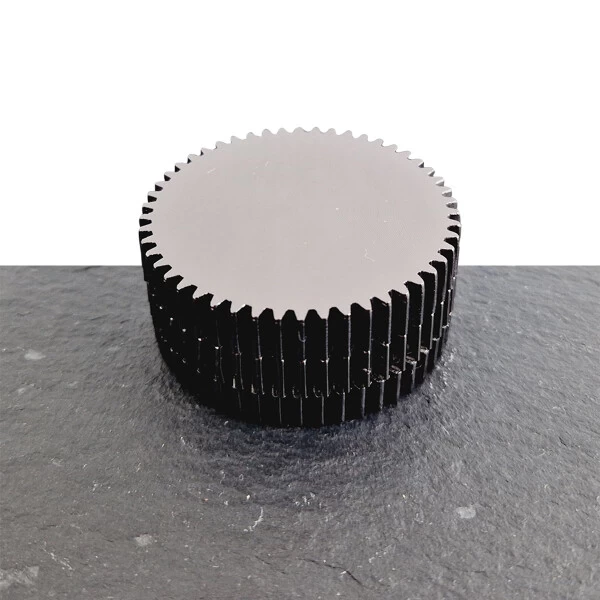 Metall Grinder 3-teilig, 55 Mm, Zahnrad Schwarz 3 Metall Grinder 3-teilig, 55 Mm, Zahnrad Schwarz