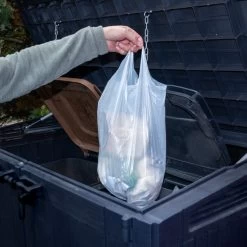 Müllbeutel 10 Liter Mit Griff 3 Rollen - Kosmetikmüllbeutel - 60 Stk Pro Rolle -Vape Verkauf muellbeutel weiss 10 liter 16
