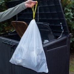 Müllbeutel 30 Liter Mit Griff 3 Rollen - Reißfest & Wasserdicht - 25 Stk Pro Rolle -Vape Verkauf muellbeutel weiss 30 liter4