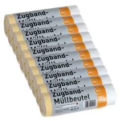 Müllbeutel 30 Liter Mit Griff 3 Rollen - Reißfest & Wasserdicht - 25 Stk Pro Rolle -Vape Verkauf muellbeutel weiss 30 liter6