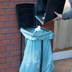 120L Blaue Müllbeutel Mit Zugband (120L Blau 20er) -Vape Verkauf muellbeutel zugband 120 liter blau4