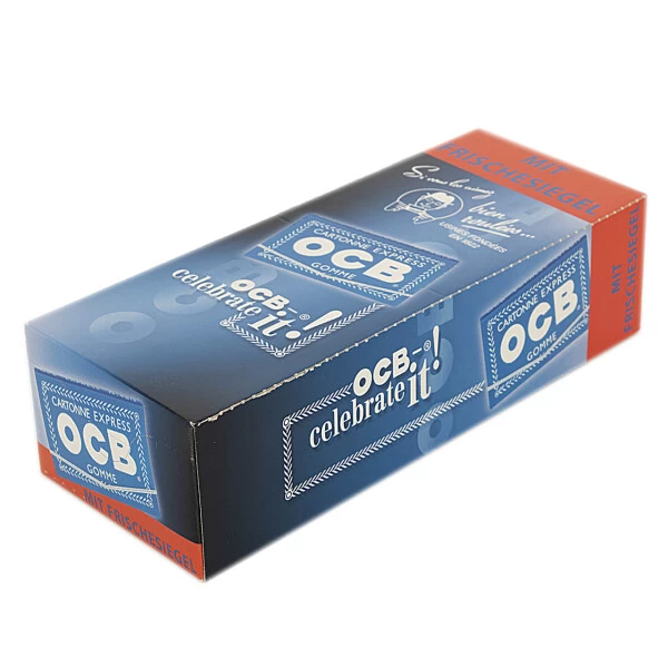 OCB Blau Doppelt Mit Gummizug 25 Hefte Je 100 Blatt 4 OCB Blau Doppelt Mit Gummizug 25 Hefte Je 100 Blatt - Image 2